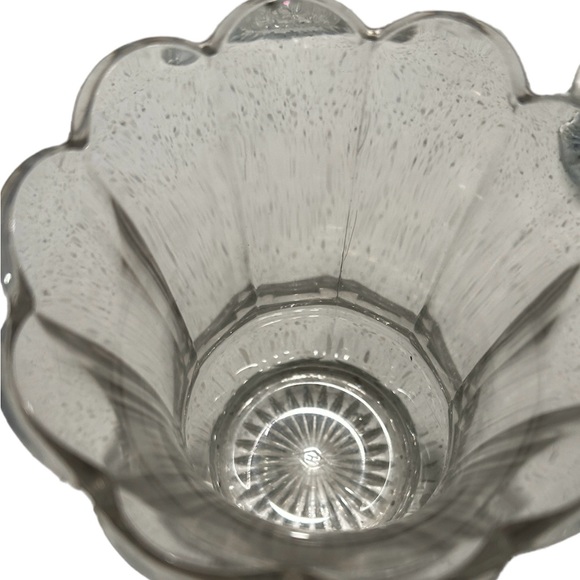 Vintage heavy crystal vase - Picture 4 of 5